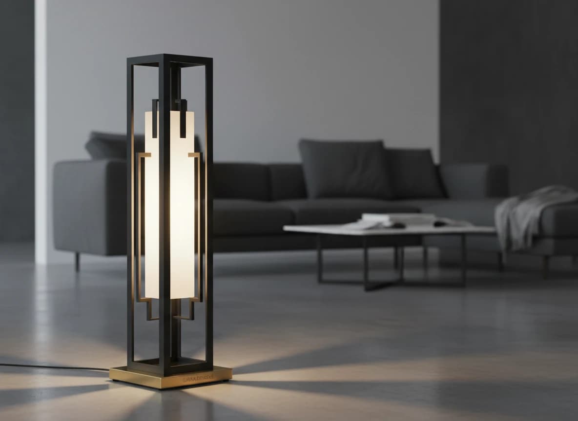 LED Table Lamp | 10W, Warm White Light, Metal Body, Energy Efficient, Home & Office Use